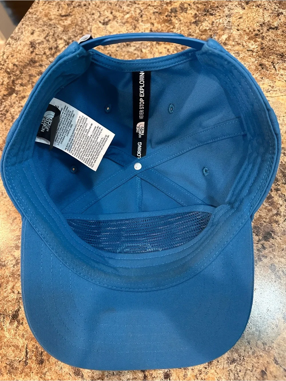 The North Face MENS Blue Baseball Cap